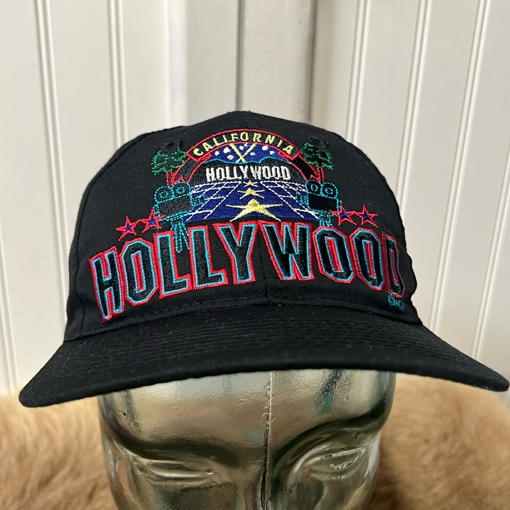 90s Hollywood California LA Hat Vintage Snapback